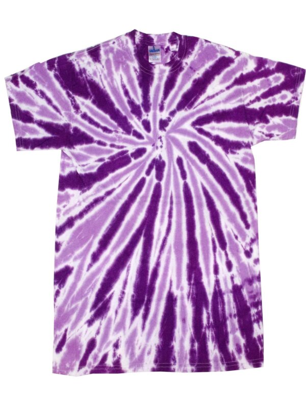 Violet Twist Tie-Dye T-Shirts