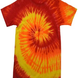 Blaze Swirl Tie-Dye T-Shirts