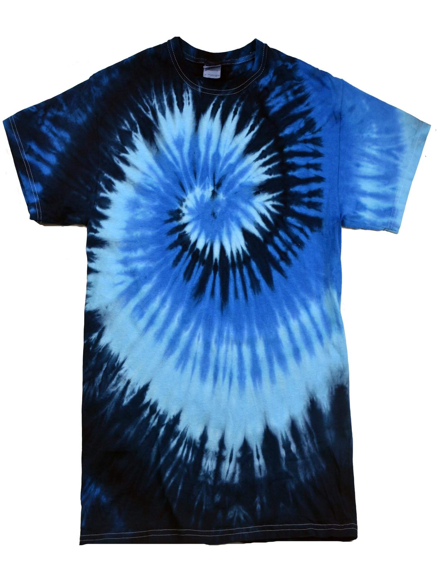 Ocean Blue Tie-Dye T-Shirts Adult Colortone | Zandy's Bargains