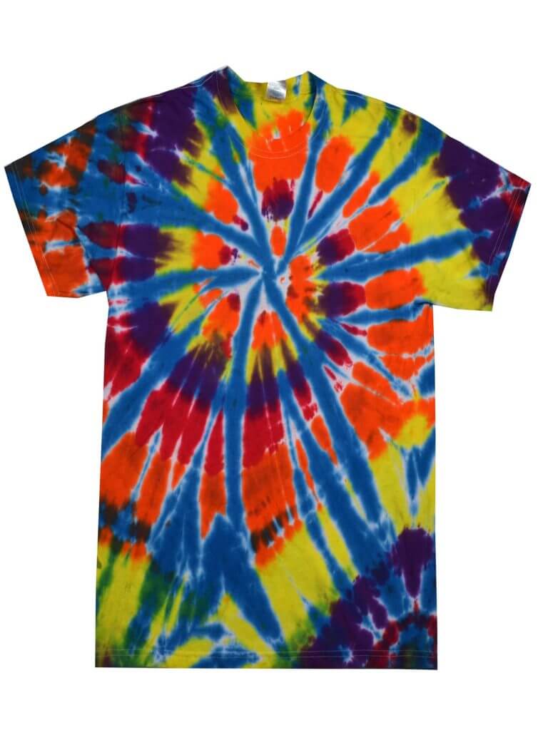 Multicolor Kaleidoscope Tie Dye T-Shirts Kids | Zandy's Bargains